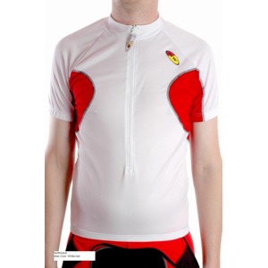 Dres Northwave Core white-red Jednoduch� polyesterov� dres vyroben� z extra prody�n�ho, na dotek p��jemn�ho materi�lu. Zip 20cm, 3 zadn� kapsy. Northwave 