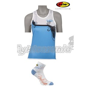 T�lko Northwave Fizzy d�msk� blue + pono�ky Fizzy