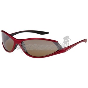 Br�le Northwave Hurricane black/red Zaj�mav� sportovn� br�le se spodn� nosnou konstrukc� patek. Ergonomick� tvar, ale taky designov� zaj�mav� �e�en�, d�ky kter�mu jsou br�le vhodn� jako m�dn� dopln�k. Northwave 