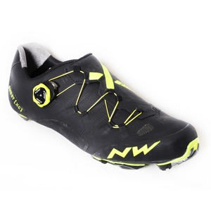 MTB tretry Northwave GHOST XC black-yellow fluo