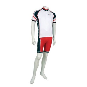 Dres Pell's Team b�l� Anatomick� st�ih 
Ploch� �vy 
Silikonov� p�sek proti vyhrnov�n� dresu 
T�i kapsy 
Materi�l: Q-Dry  Pell's
