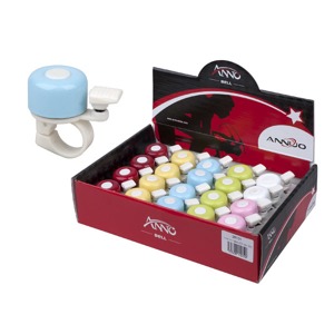 Zvonek mini barevný (box 20ks)