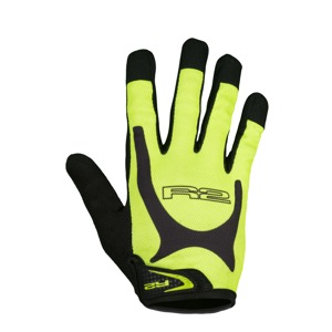 Rukavice R2 Cube black/neon yellow