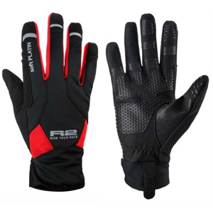 Rukavice R2 Equip black/red