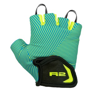Dětské rukavice R2 Voska blue/neon yellow
