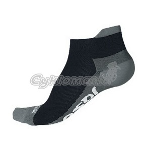 Ponožky Sensor Coolmax Invisible black/grey