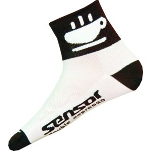 Ponožky Sensor Espresso brown/white