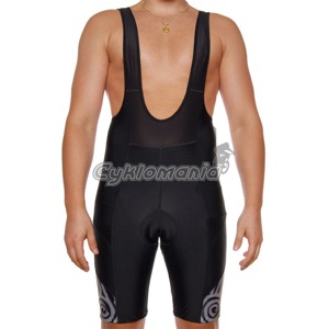 Kalhoty Sensor Race se �lemi �ern�/�ed� P�nsk� kalhoty se �lemi. 80% polyamid, 20% lycra. Sensor