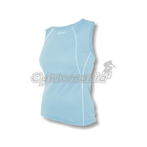 D�msk� t�lko Sensor E-lite sv. modr� Prvn� vrstva, vhodn� pro sport se st�edn� z�t��, se�it ploch�mi �vy, snadn� �dr�ba, �plet s elastanem zaru�uje tvarovou st�lost a elasticitu, vypracovan� anatomick� st�ih, spodn� funk�n� pr�dlo... Sensor 