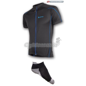 Dres Sensor Entry 11 černý + ponožky Invisible