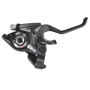 Řadící + brzdové páky SHIMANO STEF 51 3x7 kolečko V-brake