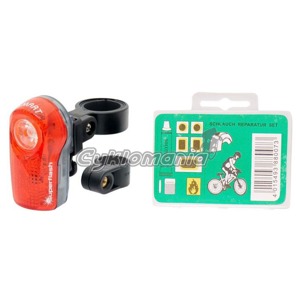 Sv�tlo zadn� SMART RL-317 R Super Flash + lepen� Fong mal�