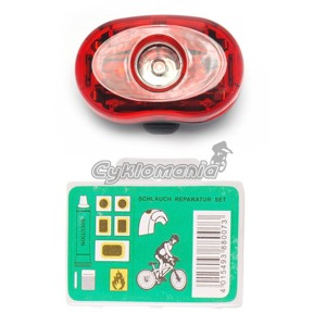 Sv�tlo zadn� SMART RL-318 R Super Flash + lepen� Fong mal�