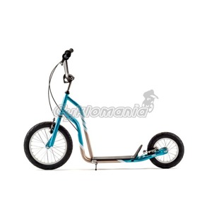 Kolob�ka City 16"/12" skyblue gold Stylov� kolob�ka pro dosp�vaj�c� i ty, kte�� u� d�vno dosp�li, ale neztratili nic ze sv� hravosti. Stane se va��m dopravn�m prost�edkem, ale i kon��kem. Yedoo
