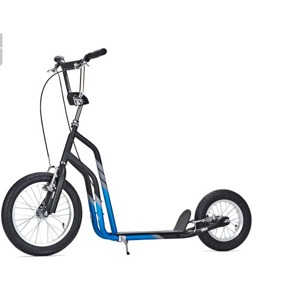 Koloběžka Yedoo City 16"/12" black/blue