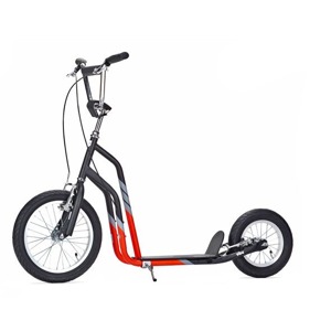 Koloběžka Yedoo City 16"/12" black/red