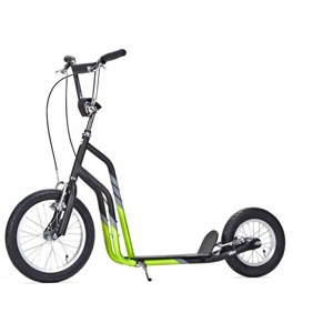 Koloběžka Yedoo City 16"/12" black/green