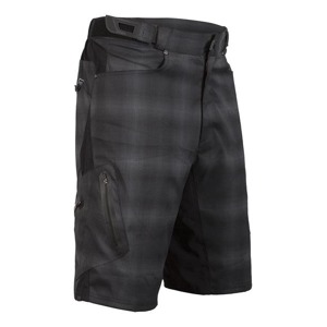 Volné kraťasy Zoic Ether Plaid Black Haze