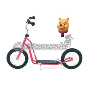 Kolob�ka 12" Star-Line + houka�ka Kvalitn� kolob�ka s ocelov�m r�mem a se zadn� n�lapnou brzdou, ur�en� hlavn� pro p�ed�kol�ky.  Ostatn� 