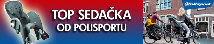 Dětské sedačky na kolo, cyklosedačky akce