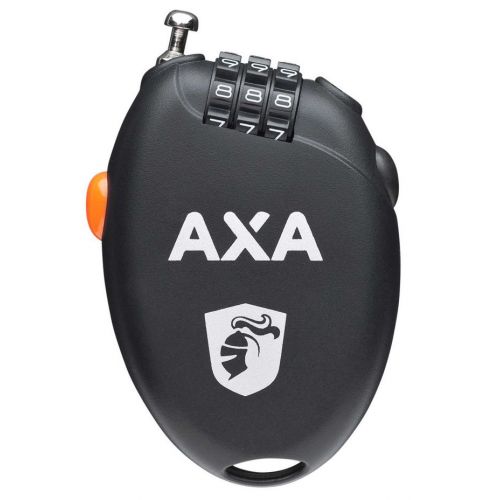 Zámek na kolo AXA Roll Retracable 75/1,6 černá