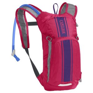 Dětský batoh CamelBak Mini M.U.L.E. hot pink/purple stripe 3l