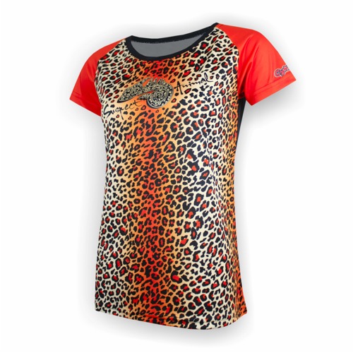 Dámský freeride dres Cyklomania Leopard