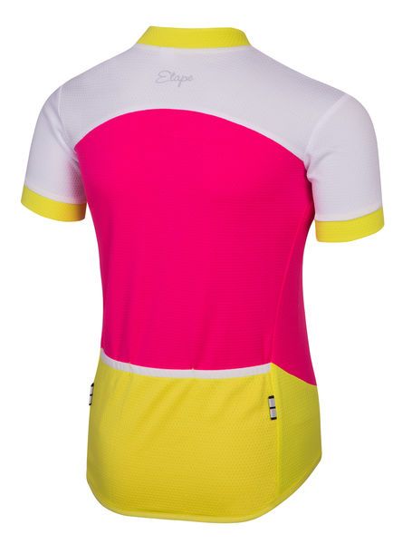Dětský dres Etape Peddy růžová/limeta