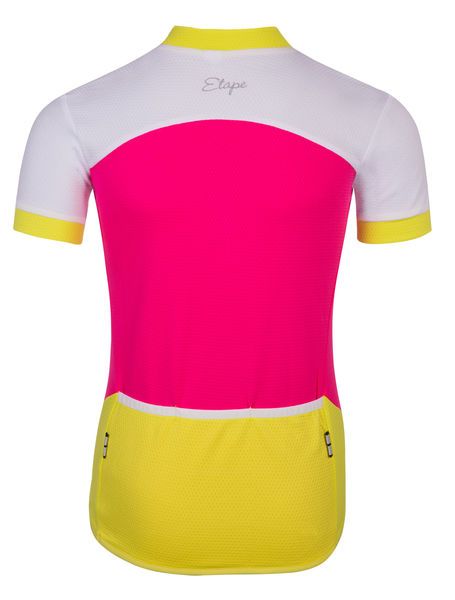 Dětský dres Etape Peddy růžová/limeta