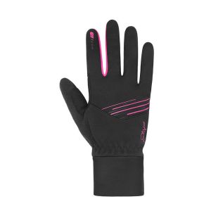 Dámské rukavice Etape Jasmine WS+ černá/růžová