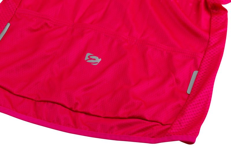 Dámský dres Etape Diamond bordeaux/růžová