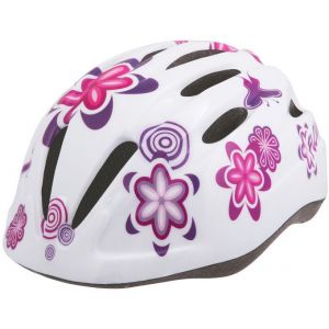 Dětská helma na kolo Etape Rebel bílá/růžová