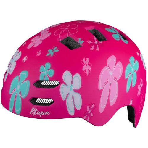 Dětská helma na kolo Etape Buddy růžová/mint mat