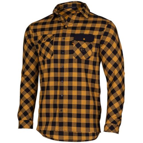 Pánská košile Etape Shirt okrová/černá