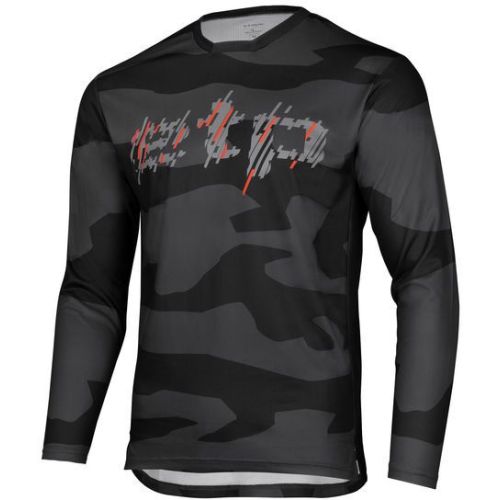 Volný cyklo dres Etape Rocky černá/červená