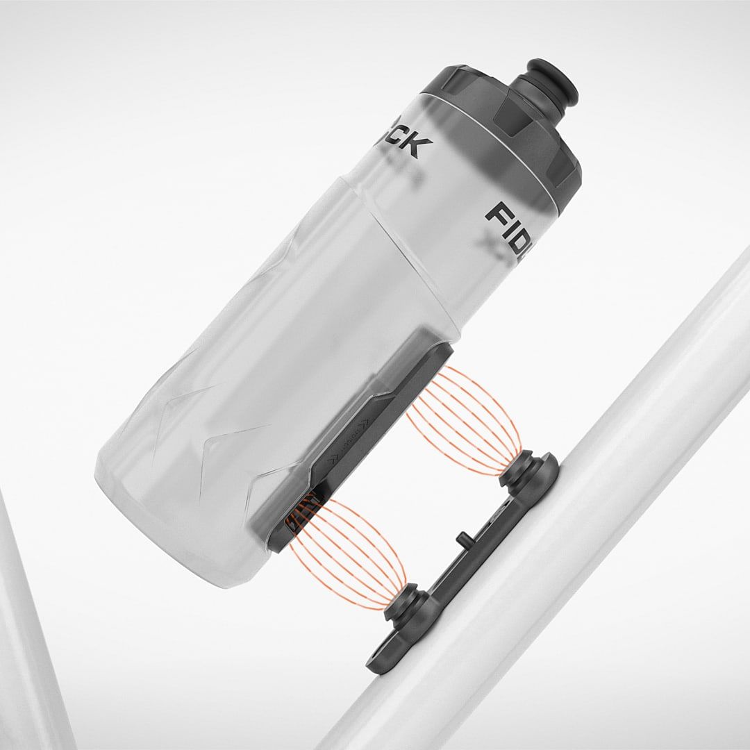 Magnetická láhev na kolo Fidlock Twist Set 0,6l čirá