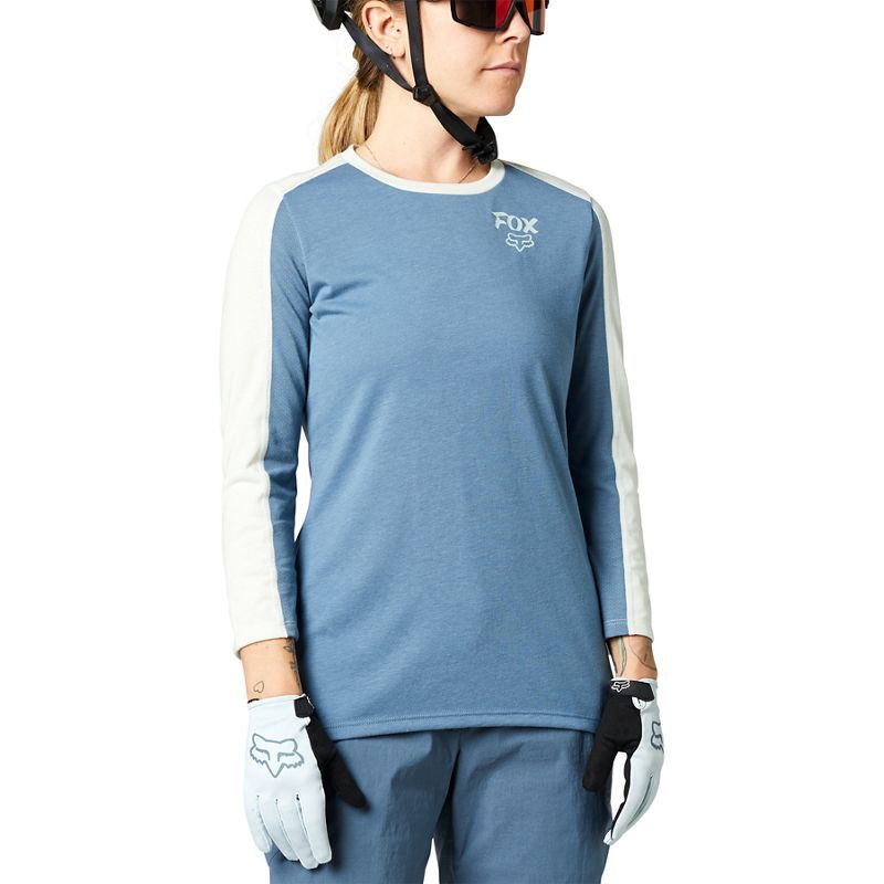 Dámský dres Fox Ranger Drirelease 3/4 Jersey Matte Blue