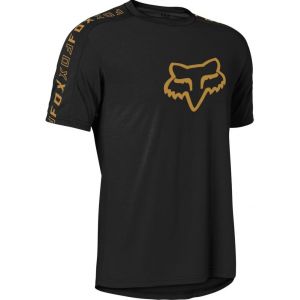 Cyklo dres Fox Ranger Dr S/S Jersey black/gold