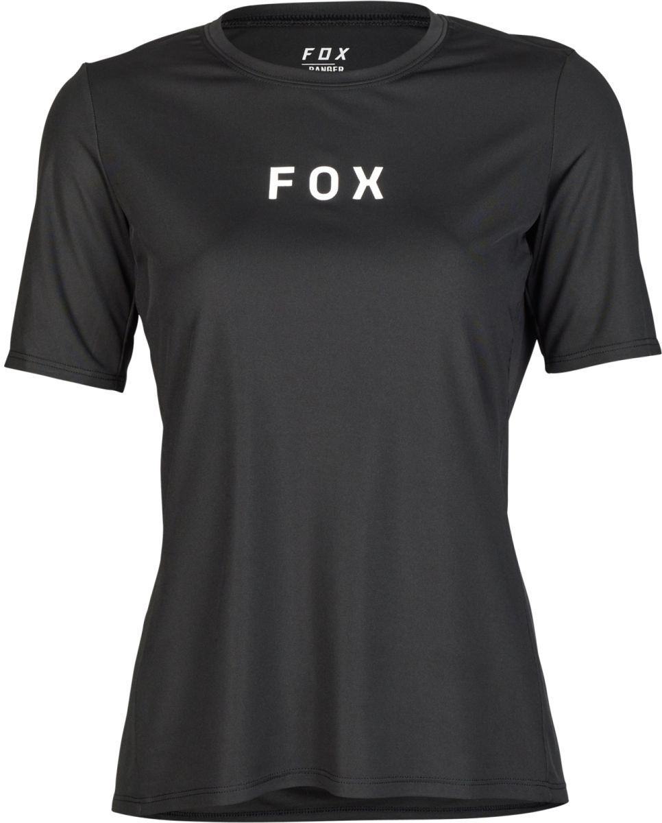 Fox Racing Damen T-Shirt W Wordmark – übergroßer Schnitt, 100% Baumwolle, In Blassblau, Größe X-Groß