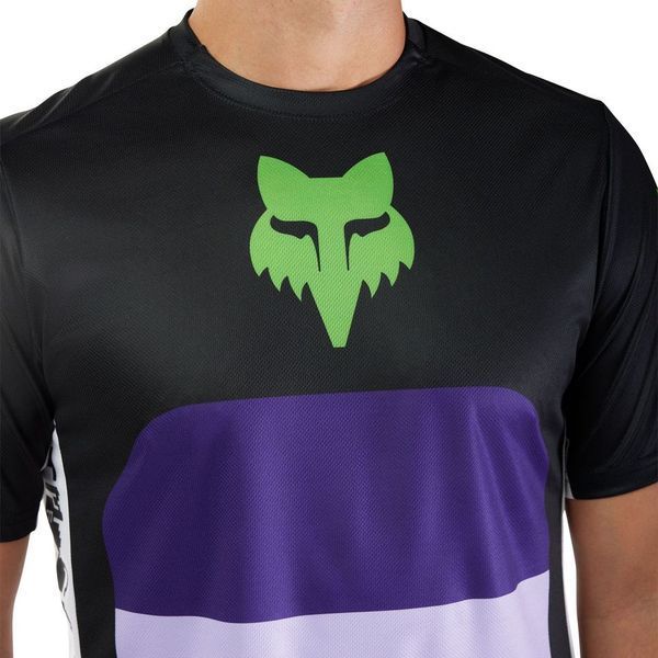 Dres na kolo Fox Ranger Ss Jersey Grid Black