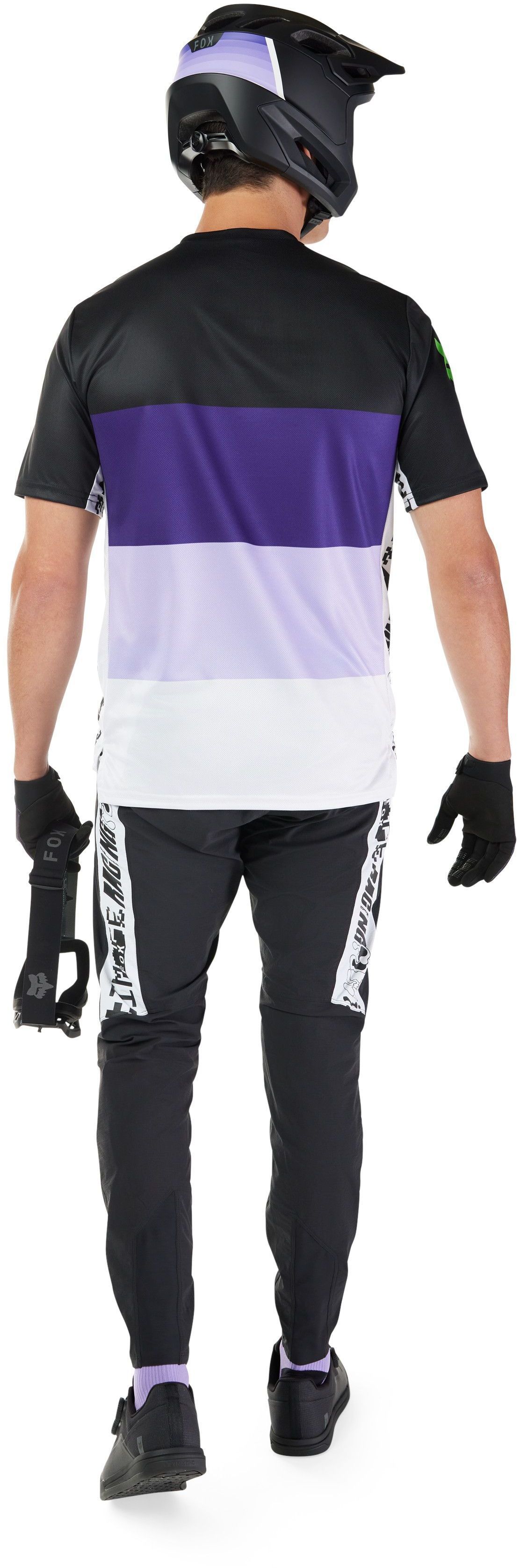 Dres na kolo Fox Ranger Ss Jersey Grid Black