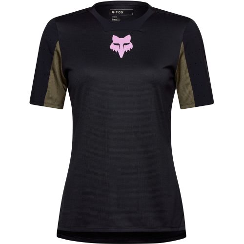 Dámský cyklo dres Fox W Defend Ss Jersey Park Black