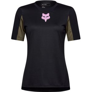 Dámský cyklo dres Fox W Defend Ss Jersey Park Black