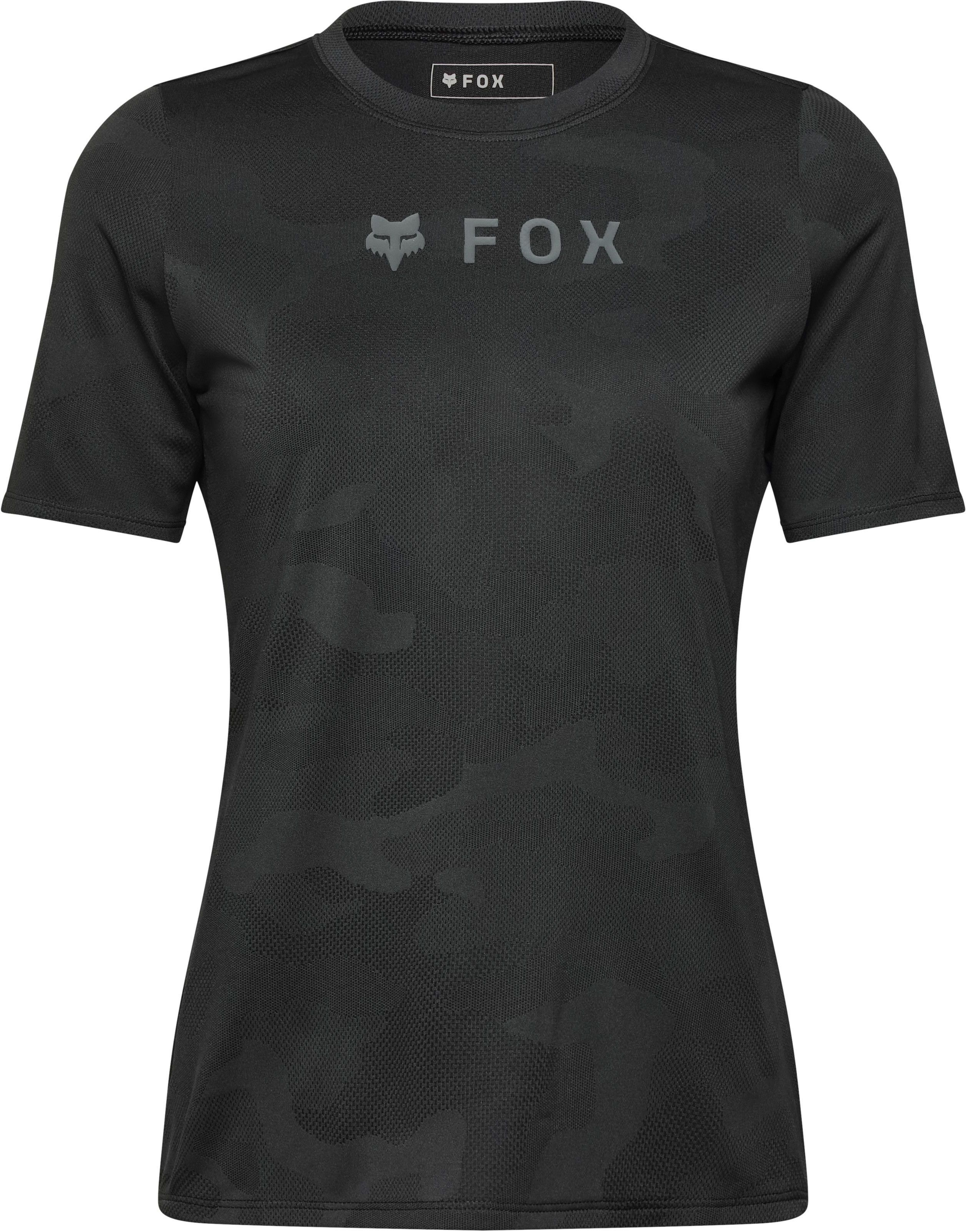Dámský cyklo dres Fox W Ranger Tru Dri Ss Jersey Black