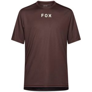 Dres na kolo Fox Ranger Ss Jersey Wordmark Cocoa