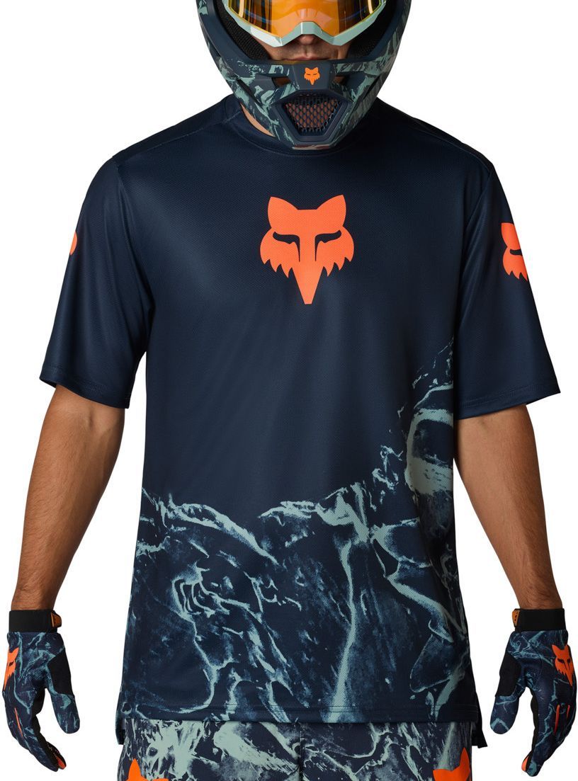 Dres na kolo Fox Ranger Ss Jersey Arctic Blue