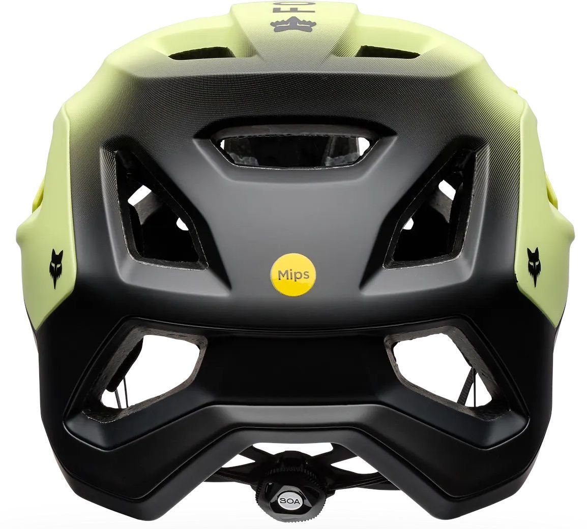 Cyklo přilba Fox Speedframe Pro Blackfade Lime