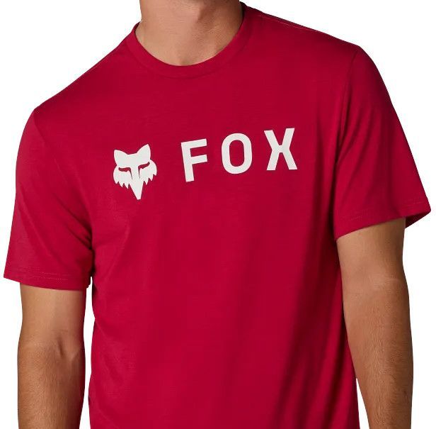 Dres Fox Absolute Dri-Release Ss Tee Cranberry Red