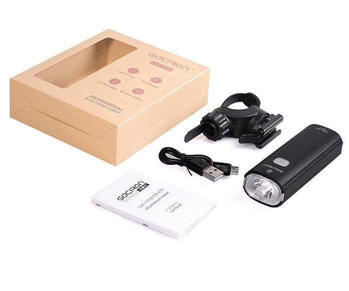 Světlo přední Gaciron V20C-400 USB