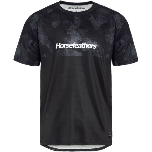 Cyklo dres Horsefeathers Quantum Bike black camo